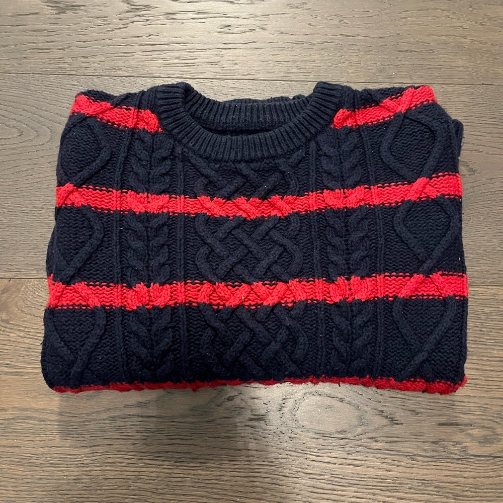 Gap kids cable knit sweater sz 10 EUC